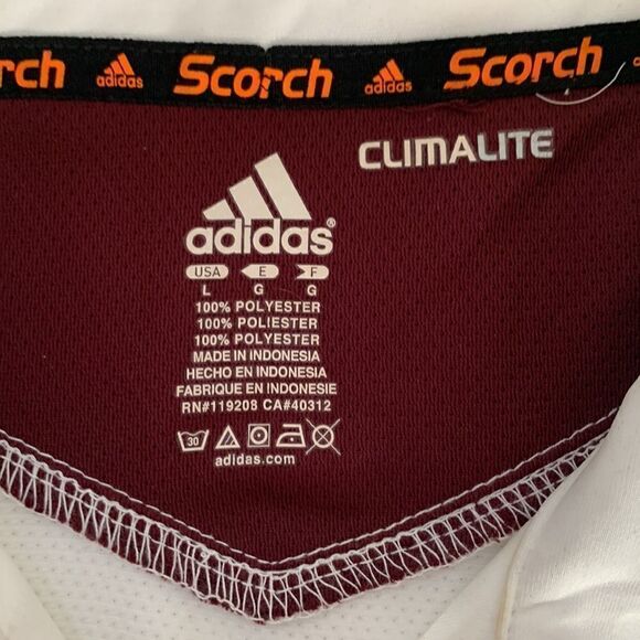 Women’s Adidas Scorch Climalite Polo Shirt Size L - Picture 6 of 7